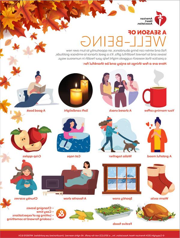 A Season of Well-Being Infographic